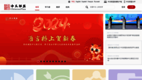 What Chinesecio.com website looks like in 2024 