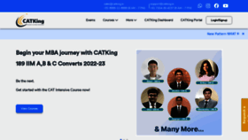 What Catking.in website looks like in 2024 