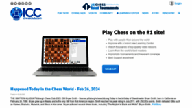 What Chessclub.com website looks like in 2024 