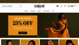 What Collectif.co.uk website looked like in 2024 (1 year ago)