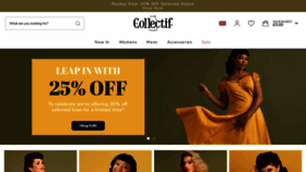 What Collectif.co.uk website looks like in 2024 