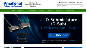 What Cablesondemand.com website looks like in 2024 