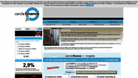 What Cerclefinance.com website looked like in 2024 (1 year ago)