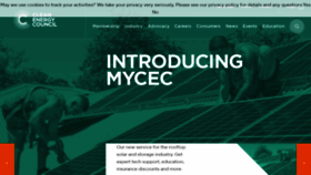 What Cleanenergycouncil.org.au website looks like in 2024 