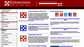 What Connexions.org website looked like in 2024 (1 year ago)