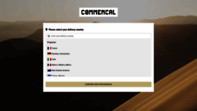 What Commencal-store.com website looks like in 2024 