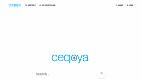 What Ceqoya.com website looks like in 2024 