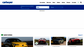 What Carbuyer.co.uk website looks like in 2024 