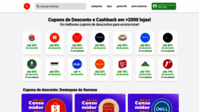 What Cuponeria.com.br website looks like in 2024 