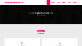 What Czhongbao.cn website looks like in 2024 