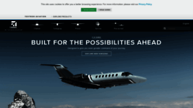 What Cessna.com website looks like in 2024 