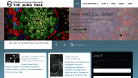 What Cgjungpage.org website looks like in 2024 