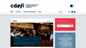 What Cdefi.fr website looks like in 2024 