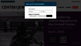 What Cjh.org website looks like in 2024 