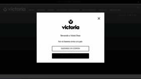 What Calzadosvictoria.com website looks like in 2024 