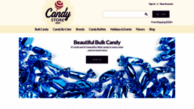 What Candystore.com website looks like in 2024 