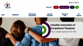 What Caot.ca website looks like in 2024 