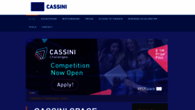What Cassini.eu website looks like in 2024 