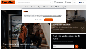 What Cando.eu website looked like in 2024 (2 years ago)