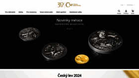 What Ceskamincovna.cz website looks like in 2024 