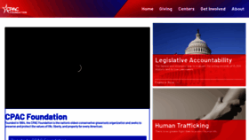 What Conservative.org website looks like in 2024 