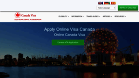 What Canada-visa-online.com website looked like in 2024 (1 year ago)