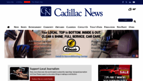 What Cadillacnews.com website looks like in 2024 