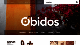 What Cm-obidos.pt website looks like in 2024 