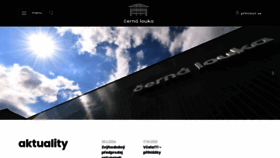 What Cerna-louka.cz website looked like in 2024 (1 year ago)