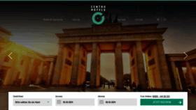 What Centro-hotels.de website looks like in 2024 