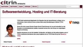 What Citrin.ch website looks like in 2024 