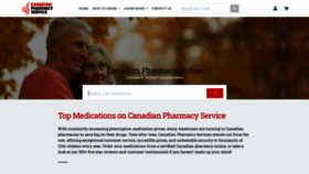 What Canadianpharmacyservice.com website looks like in 2024 