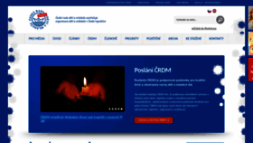 What Crdm.cz website looks like in 2024 