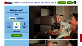 What Cliniclowns.nl website looks like in 2024 