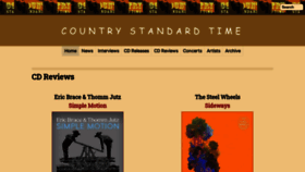 What Countrystandardtime.com website looks like in 2024 
