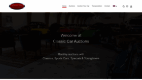 What Classiccar-auctions.com website looks like in 2024 