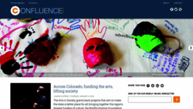 What Confluence-denver.com website looks like in 2024 