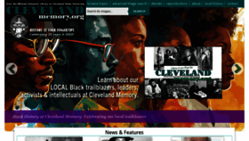 What Clevelandmemory.org website looks like in 2024 