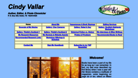 What Cindyvallar.com website looks like in 2024 