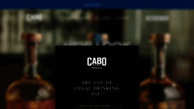 What Cabowabo.com website looks like in 2024 