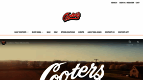 What Cootersplace.com website looks like in 2024 