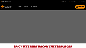 What Carlsjr.com website looked like in 2024 (1 year ago)