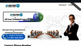 What Contact-phone-number.com website looks like in 2024 