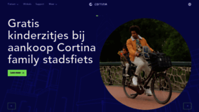 What Cortinafietsen.nl website looks like in 2024 
