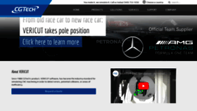 What Cgtech.com website looks like in 2024 