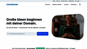 What Checkdomain.de website looks like in 2024 