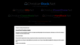 What Christianrock.net website looks like in 2024 