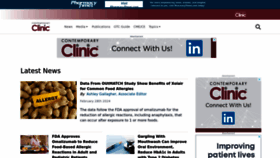 What Contemporaryclinic.com website looks like in 2024 