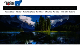 What Canadianrockies.net website looks like in 2024 