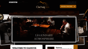 What Clachaig.com website looks like in 2024 